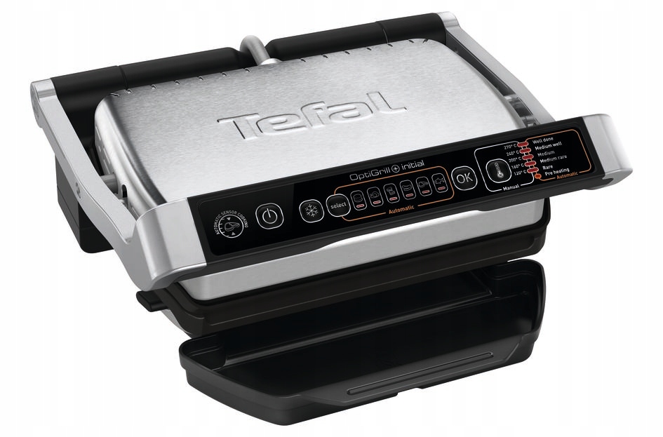 Kontaktný elektrický gril Tefal GC706D34 strieborný/sivý 2000 W